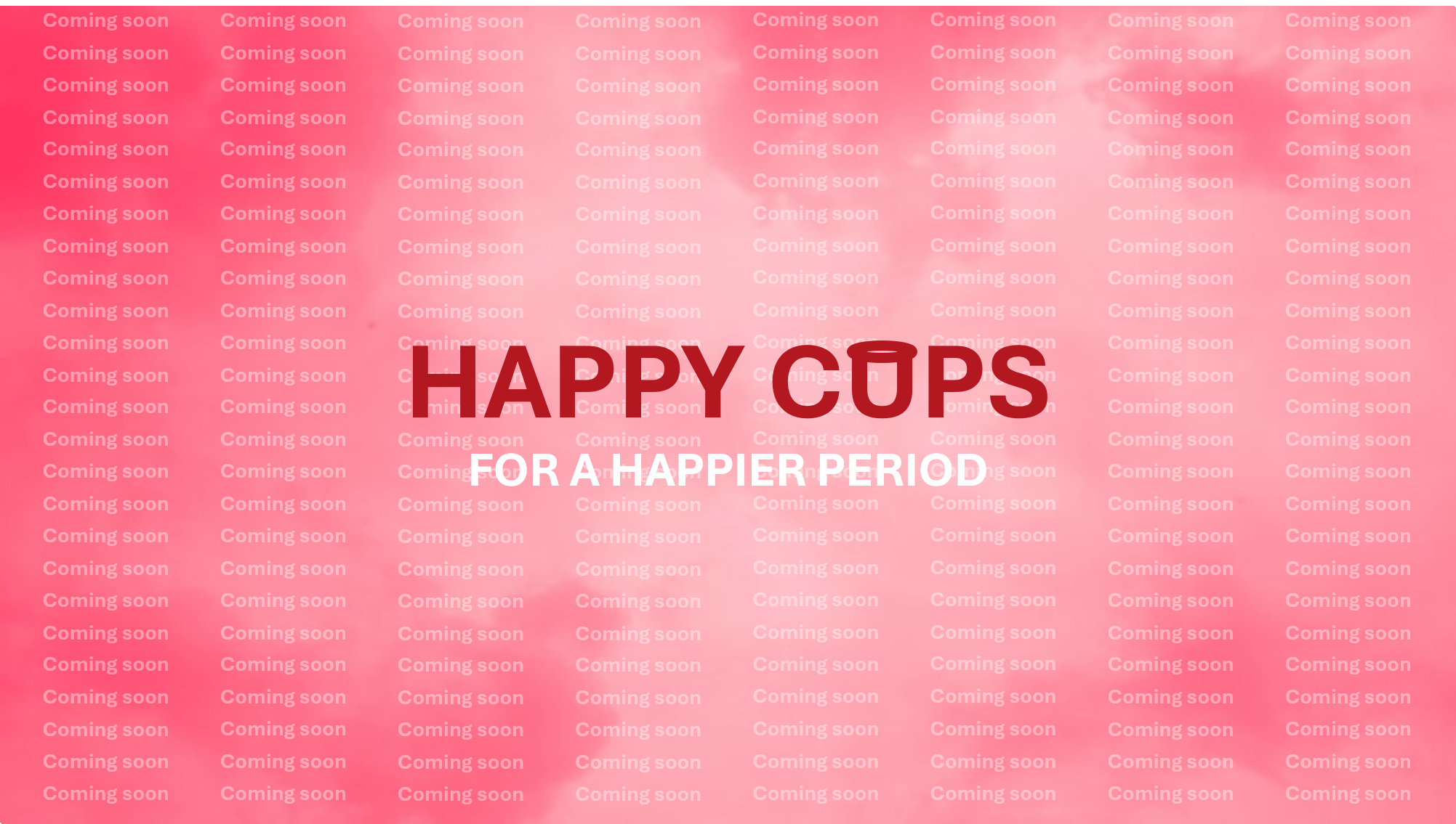 Happy cups menstrual cups